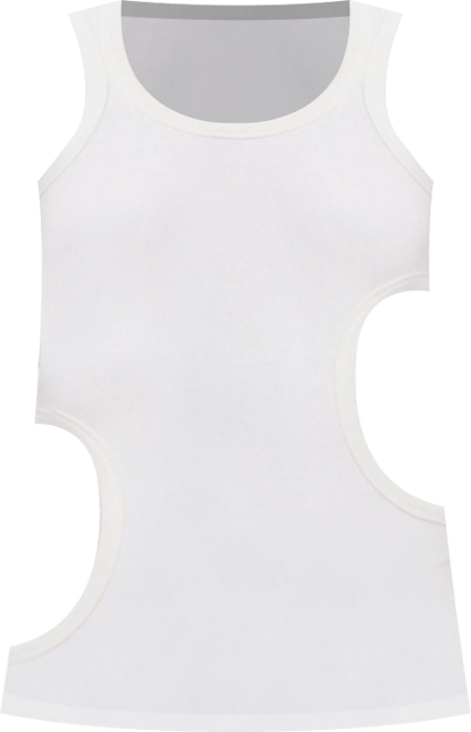 Women's Cut-out sleeveless T-shirt