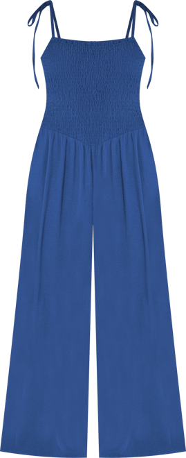 Women's Just My Style Blue Jumpsuit