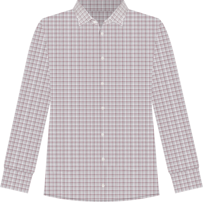 Men's Comfort Stretch Ultra Wrinkle Free Regular Fit Dress Shirt