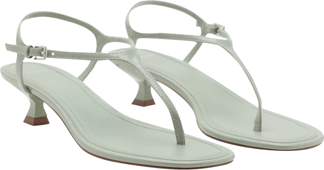 Women's Kitten Heel Straps Sandals