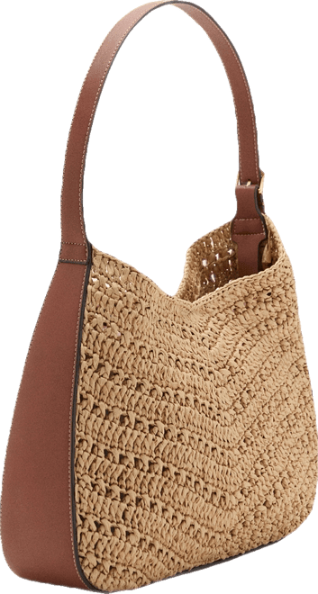 Women's Natural Fiber Shoulder Bag
