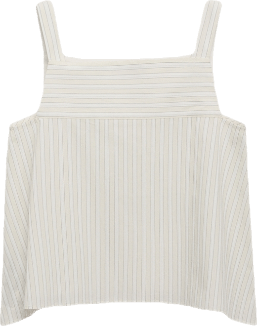 Women's Striped Strapped Top