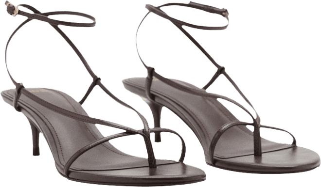 Women's Thin Strap Heeled Sandals