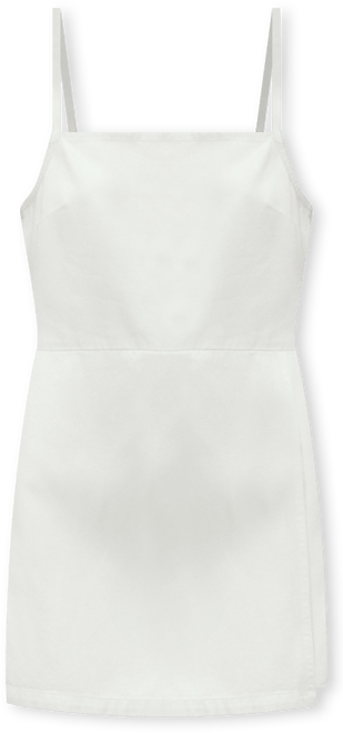 Women's Short Denim Pinafore