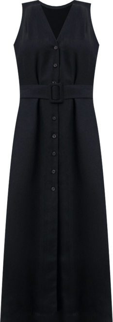 Women's Belted Lyocell Dress