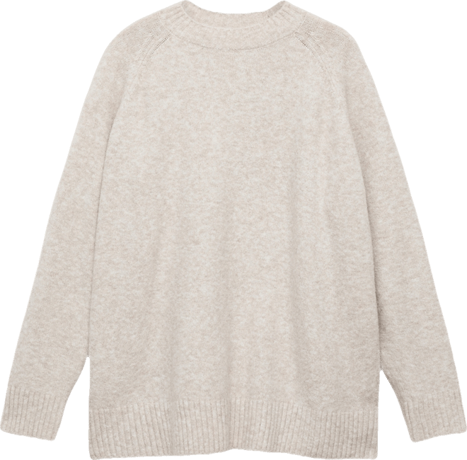 Women's Round-Neck Knitted Sweater