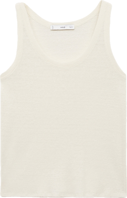 Women's Strap Linen Top