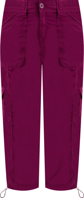 Women's Mid-Rise Cargo Capri Pants, Exclusively at Macy's