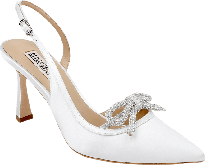 Women's Georgie Bow Pointed Toe Pumps