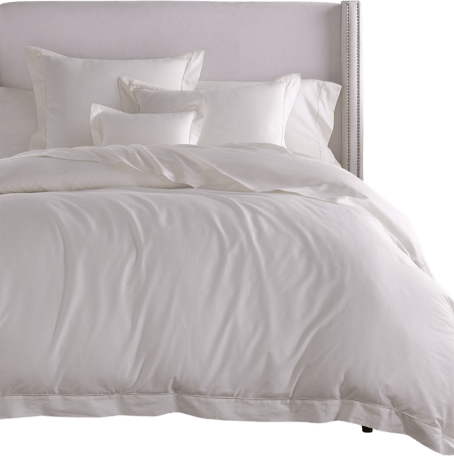 Fiona Woven Cotton Duvet Cover, King