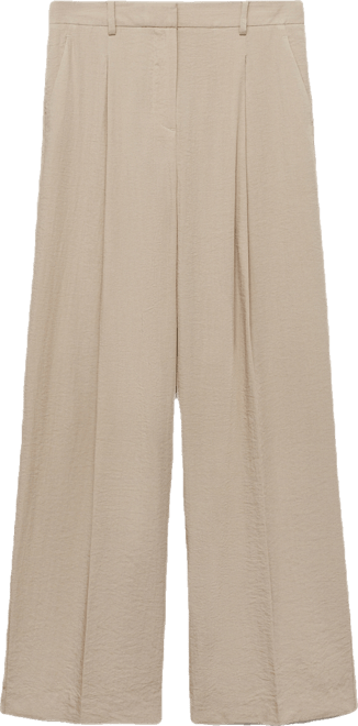 Women's Wide Leg Pleated Pants