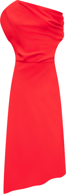 Women's Asymmetrical Midi Dress