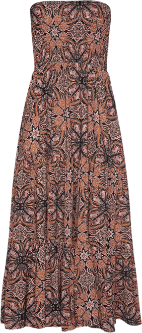 Women's Smocked Convertible Maxi Dress