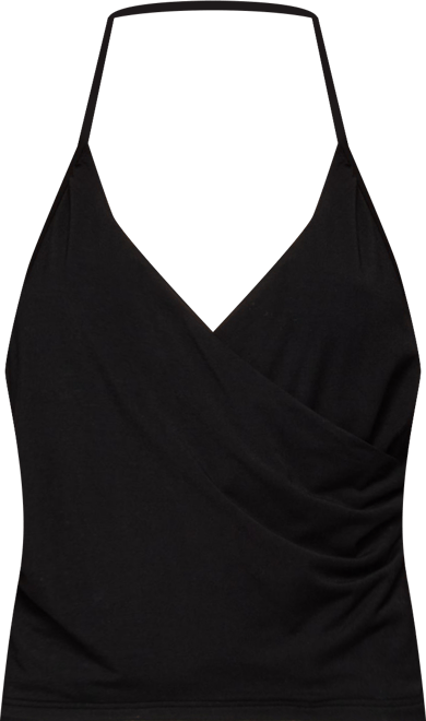Womens Carmel V Neck Halter Top