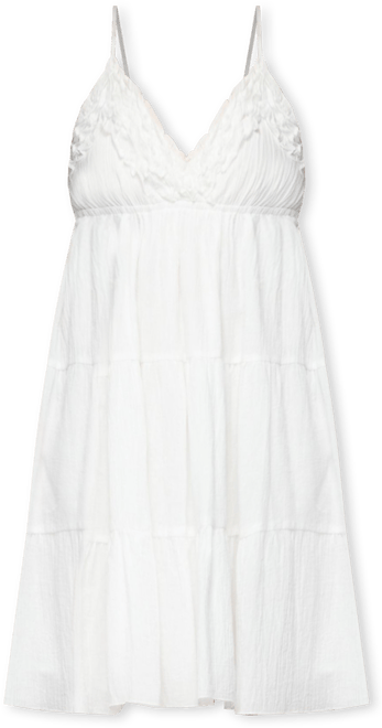 Womens Bianca Ruffle Tiered Babydoll Dress