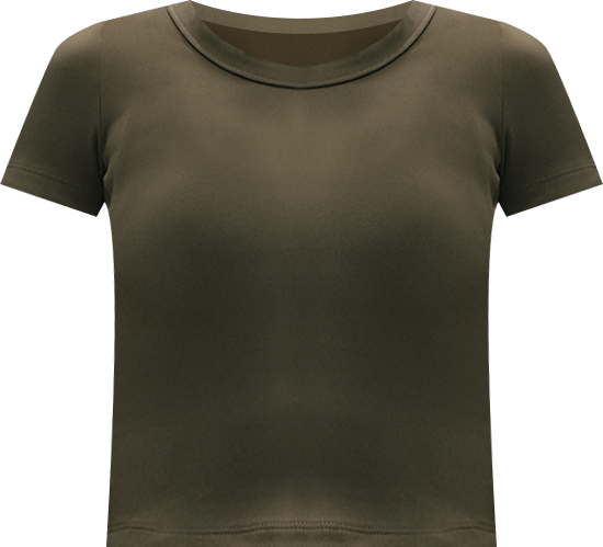 Nike One Fitted Women's Dri-FIT Short-Sleeve Cropped Top