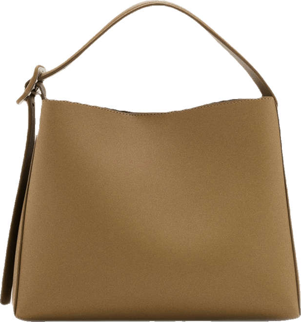 Women's Buckle Mini Shopper Bag