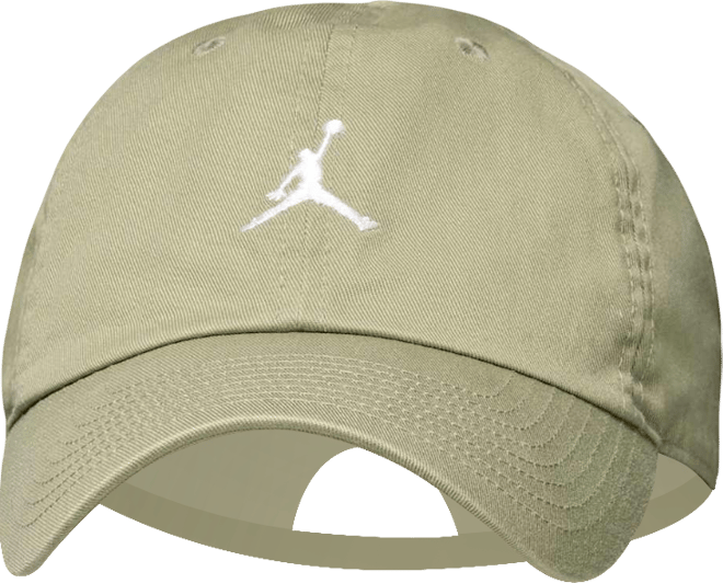 Jordan Club Gorra de visera curva sin estructura