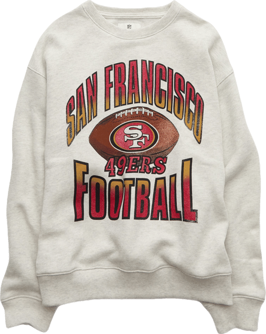 NFL San Francisco 49ers Graphic Relaxed Fit Sweatshirt | AE