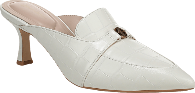 Women's Britaa Croco Kitten Heel Mules, Created for Macy's