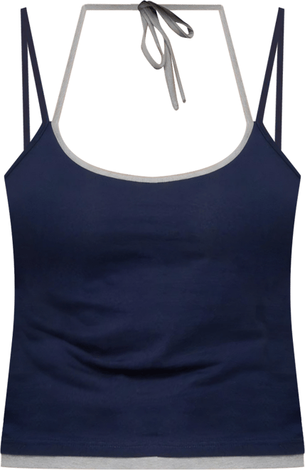 Women's Roya Layered Halter Tank Top