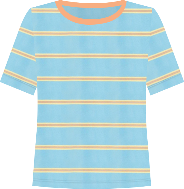 Women's Jersey stripe top