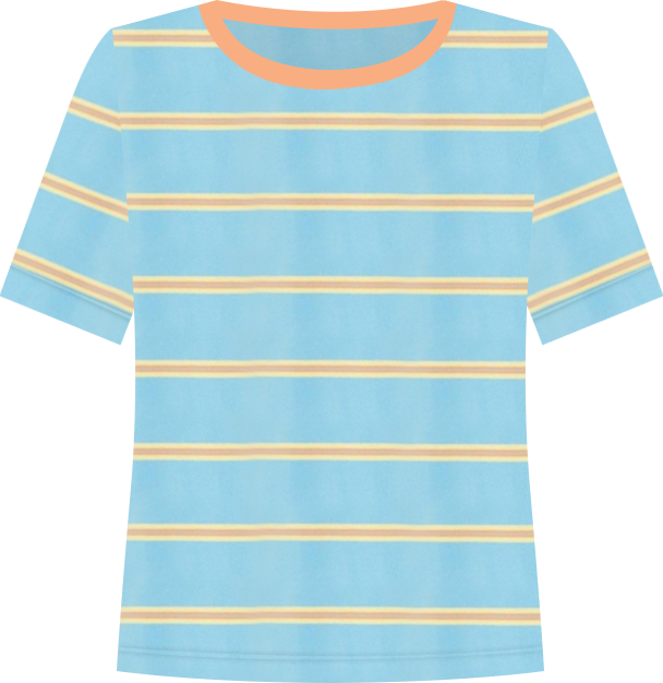 Women's Jersey stripe top
