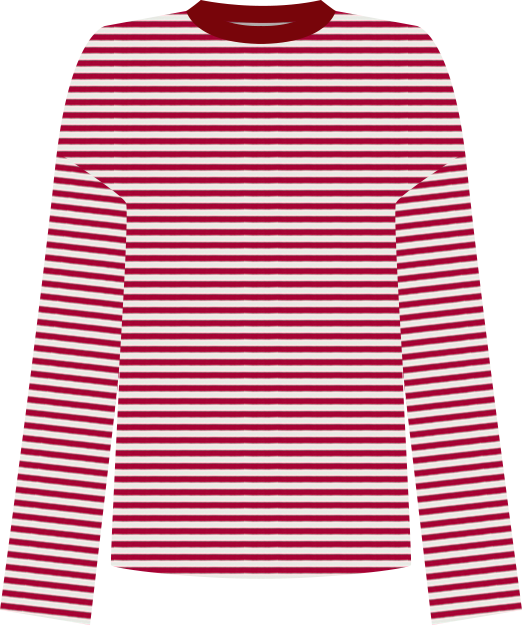 Women's Bloom Round-Neck Long-Sleeve Top