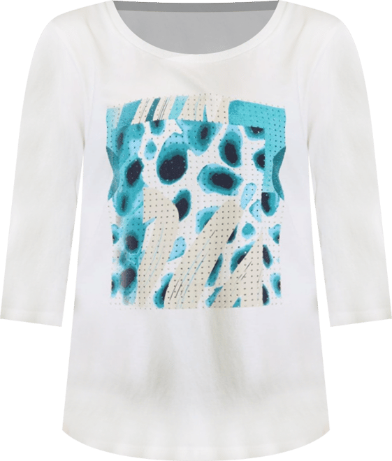 Women's Dazzling Placement Print Tee