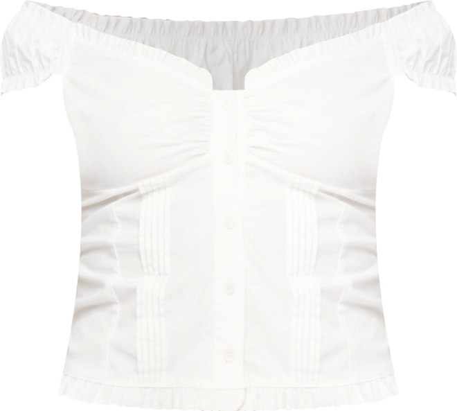 Women's Arlow Ruffle Button Up Top