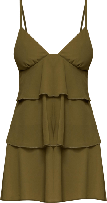 Women's Gwynne Chiffon Ruffled Mini Dress