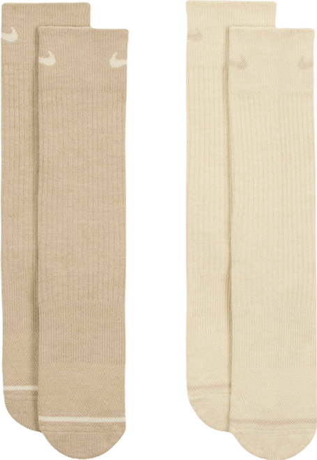 Nike Everyday Wool Cushioned Crew Socks (2 Pairs)
