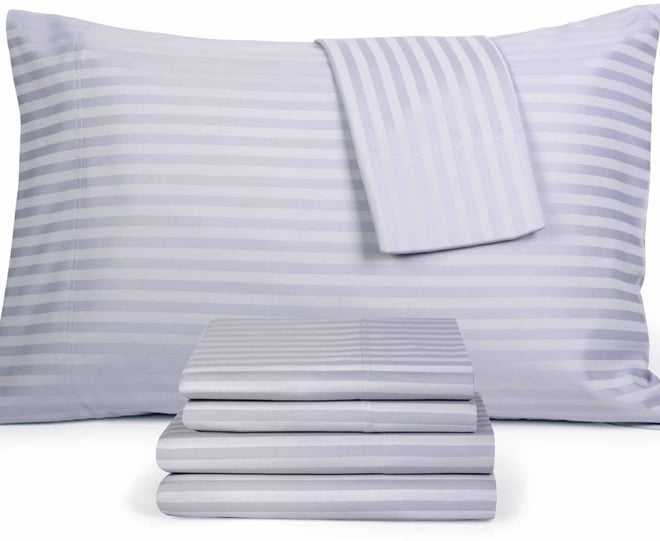 Fairfield Square Collection Brookline 1400 Thread Count 6 Pc. Sheet Set, California King, Exclusively at Macy's