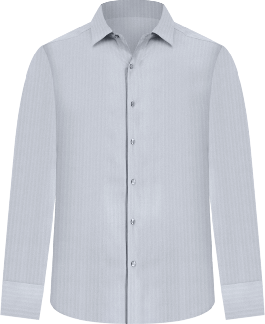 Men's Slim-Fit Herringbone Dress Shirt, Exclusively at Macy's