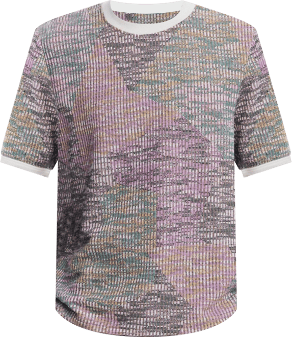 Men's Heathered short-sleeve T-shirt