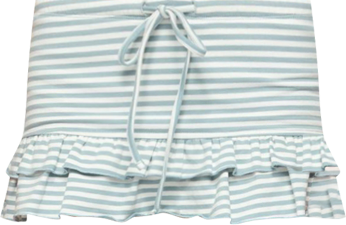 Women's Avia Ruffle Striped Mini Skort
