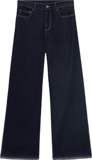 Women's Low Waist Wide Leg Jeans