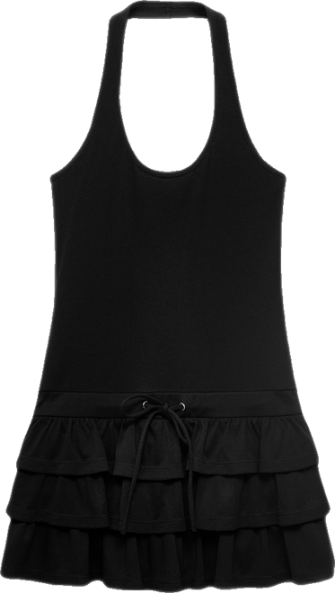 Women's Short Ruffled Dress