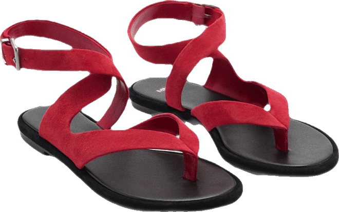 Women's Suede Straps Sandals