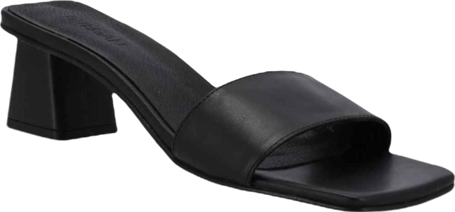 Women's Squared Leather Sandals