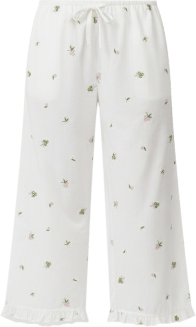 Women's Ruffle Pull-On Pants