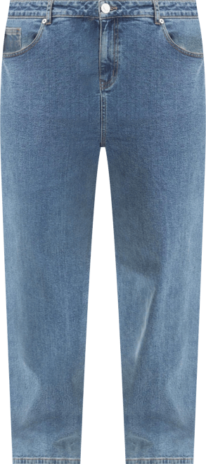 June + Vie Women's June + Vie June Fit High-Rise Straight-Leg Stretch Jeans