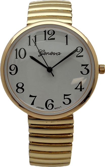Gold Stretch Small Face Everyday Classic Women Watch