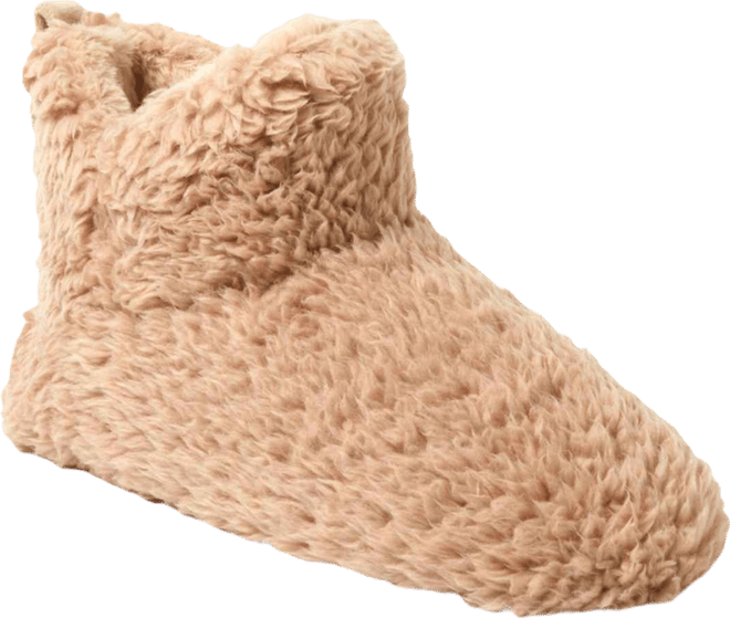 Women's Chelsea Shaggy Pile Bootie Fuzzy House Slipper