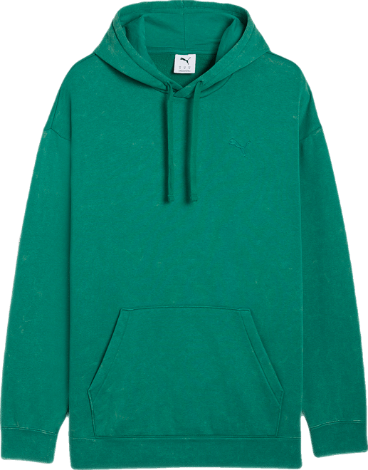 PUMA Elevated Essentials Acid Wash Men's Fleece Hoodie