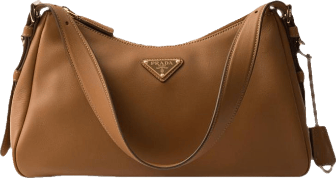 Prada Aimee Medium Leather Shoulder Bag | Bloomingdale's