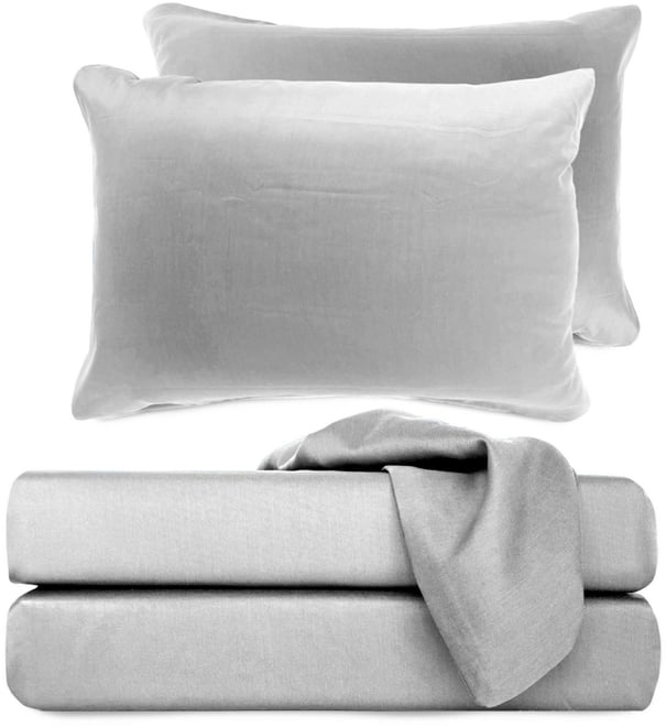 Luxury Rayon from Bamboo 4-Pc. Sheet Set, Queen