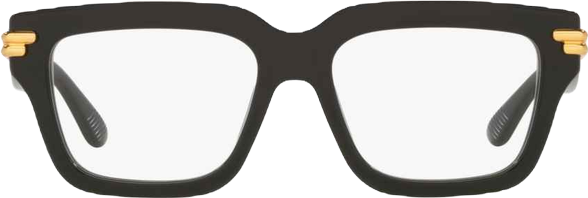Unisex Rectangle Eyeglasses, 6J000452