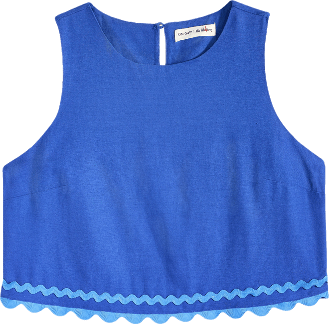 Women's Ric Rac Applique Top, Macy's Exclusive