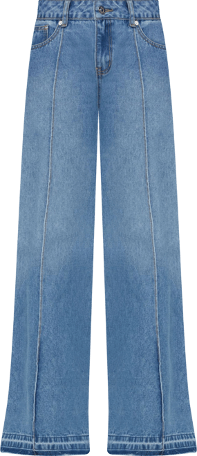 Womens Nerissa Low Rise Flared Jeans